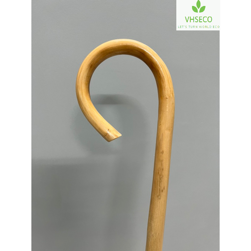 Men's and Women's Natural Rattan Folding Walking Stick, Lightweight, Handmade in Vietnam