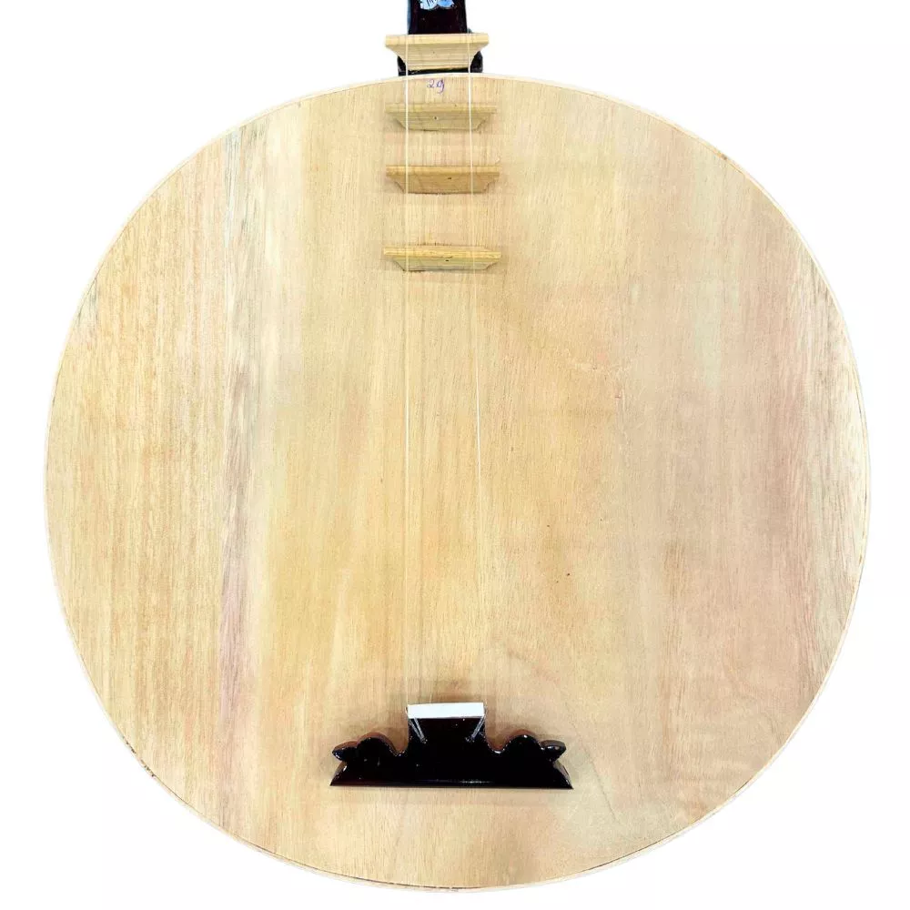 Vietnamese Moon Lute – Traditional Vietnamese Instrument with Mother of Pearl Inlay for Beginners