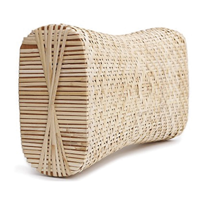 Handcrafted Natural Rattan Pillow, Anti-Neck Pain, Eco-Friendly